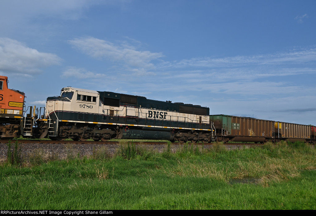 BNSF 9780 Roster shot 